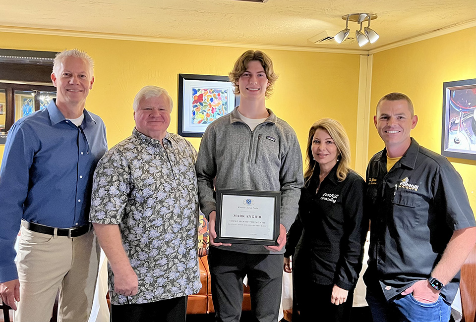 Mark Angier | Young Man of the Month – Kiwanis Club of Tustin ...